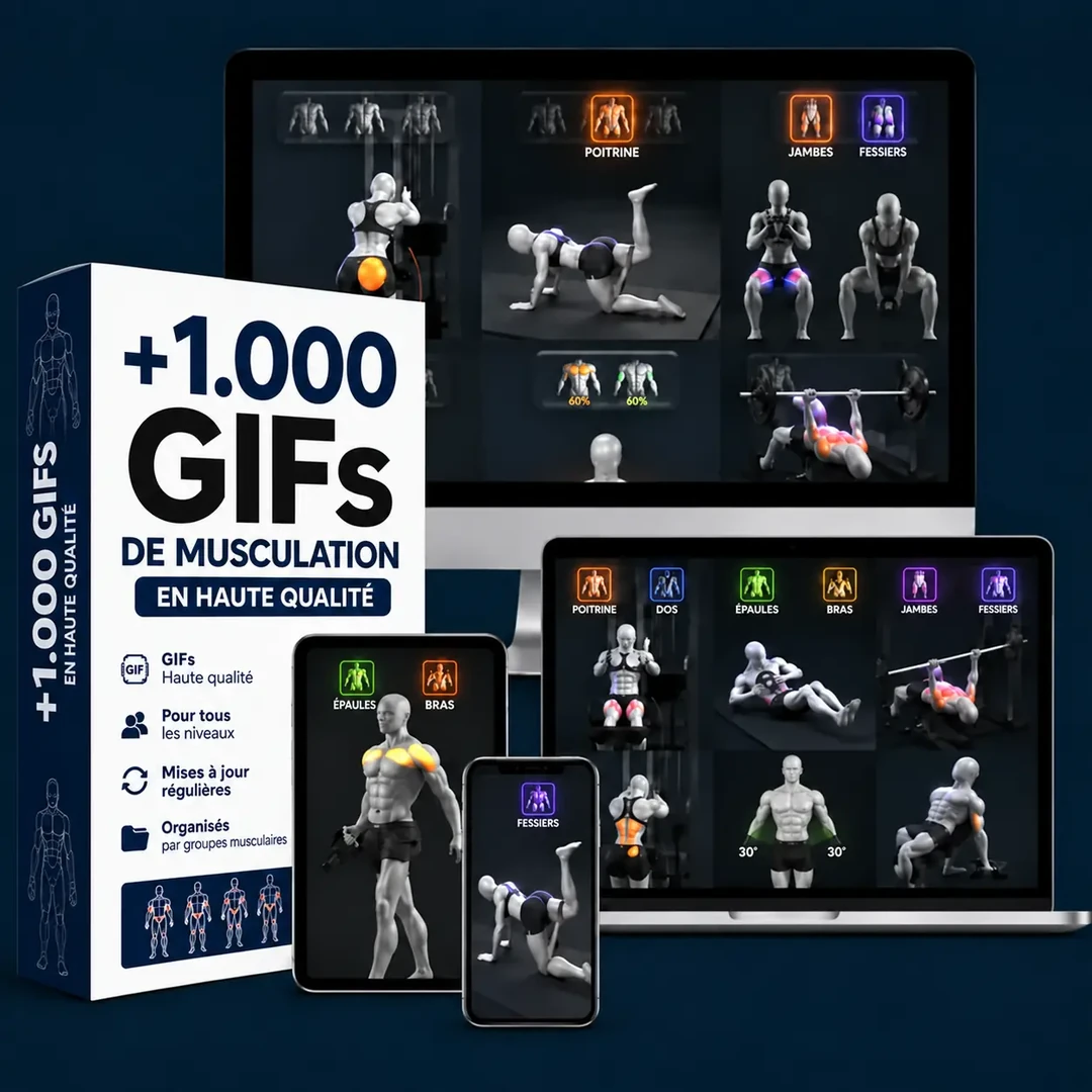 +1.000 GIF di esercizi in alta qualità